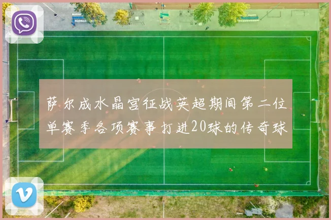 萨尔成水晶宫征战英超期间第二位单赛季各项赛事打进20球的传奇球员